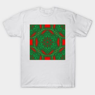 Kaleidoscopes of Christmas stars T-Shirt